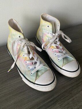 Converse Chuck Taylor All Star Tie Dye High Top Sneakers Youth 3
